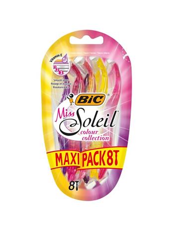 Bic Miss Soleil razor Color Collection лезвия для бритья 8 шт